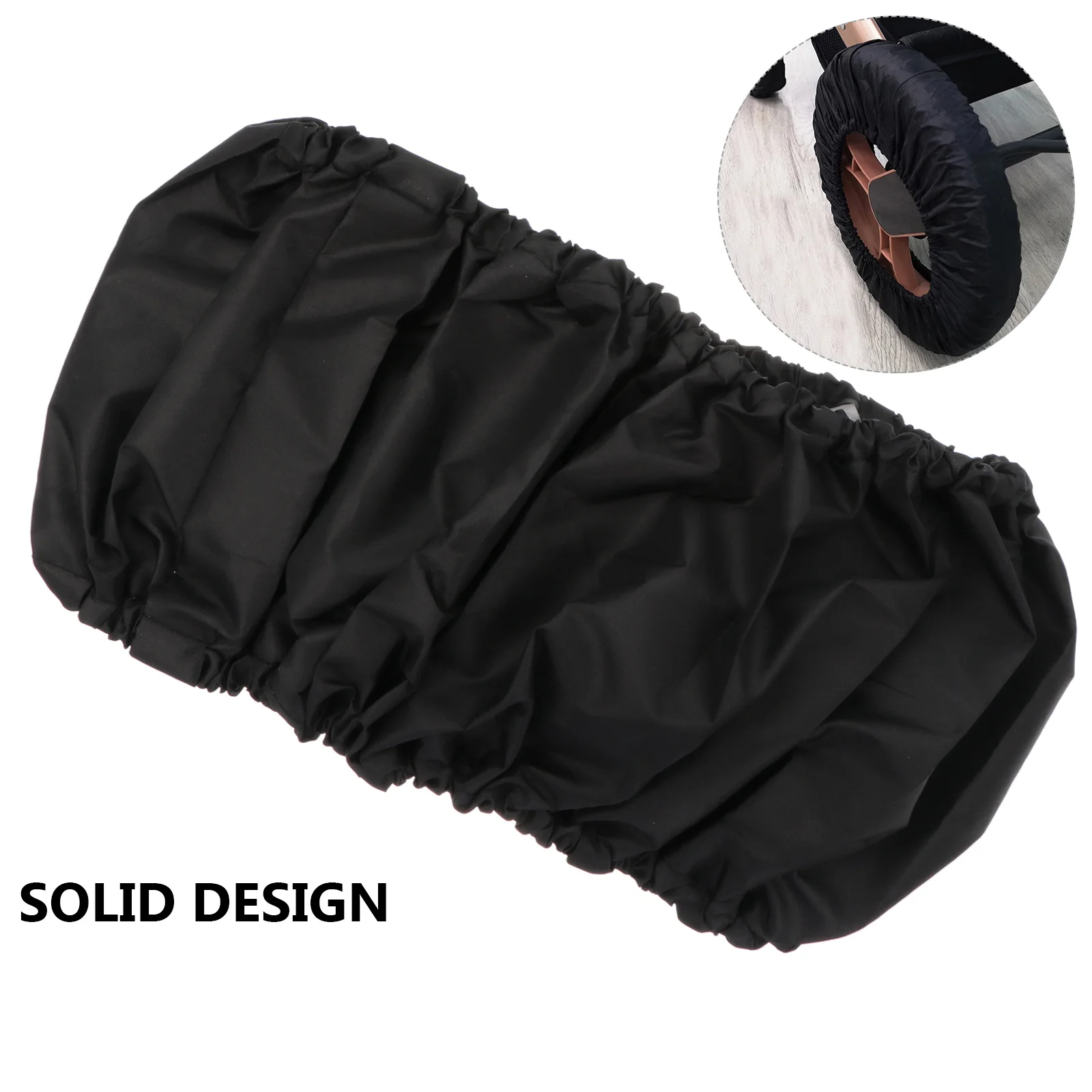 Wheel Cover 4 PCS Wheelchairs Tire Protector Anti-dirty Umbrella Car Accessory Stroller Oxford Cloth Travel Protector Cover