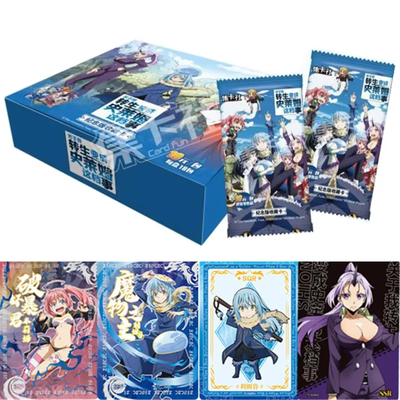 

That Time I Got Reincarnated As A Slime Card Limited Edition Mulu Shizu Milim Shion Anime Character Collectible Card Toys Gifts