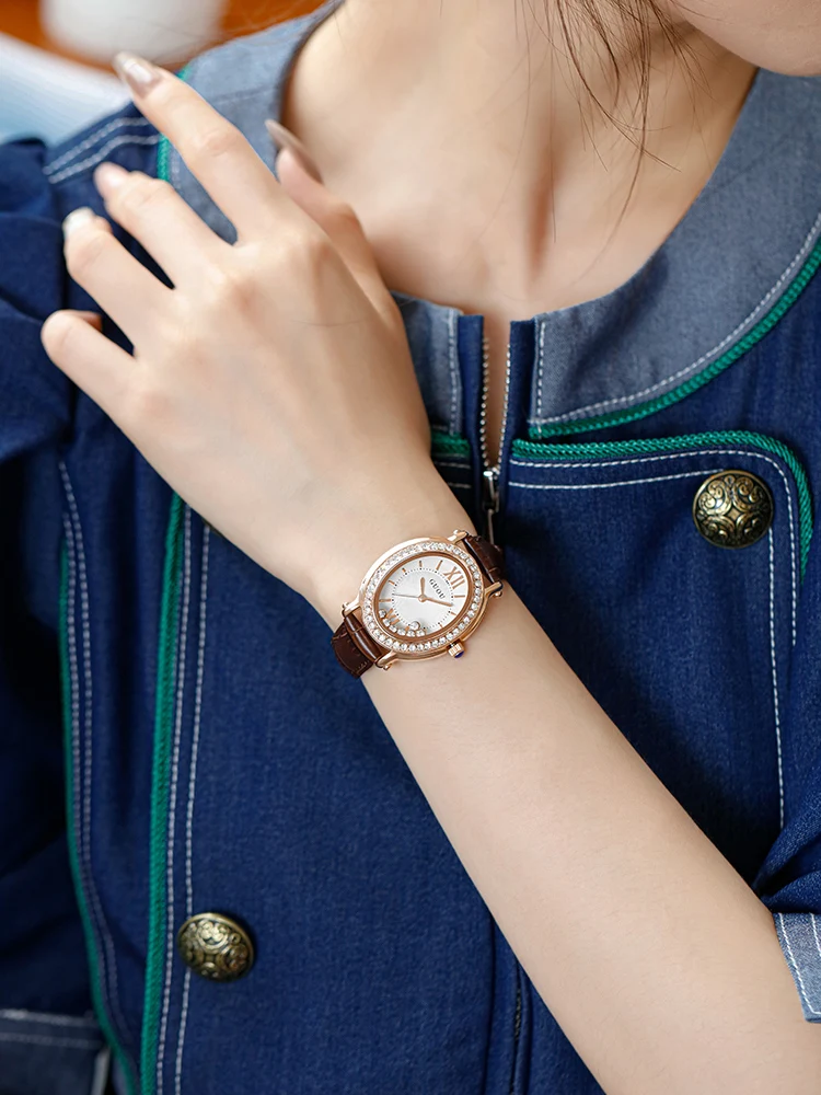 

Full rhinestone watches ladies luxury fashion temperament authentic new watch