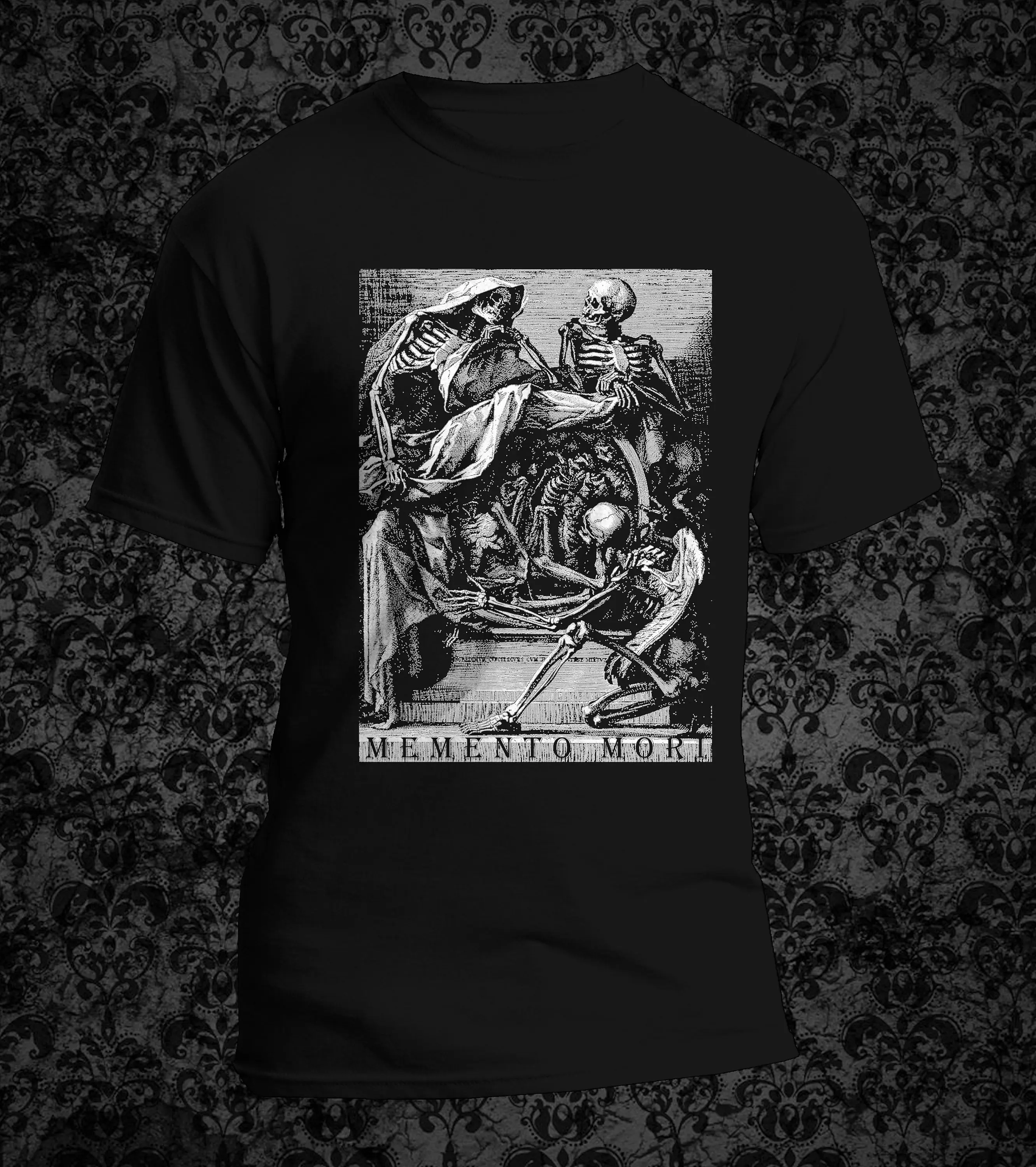 Memento Mori Death And Desire Life And Death Shirt Occulto