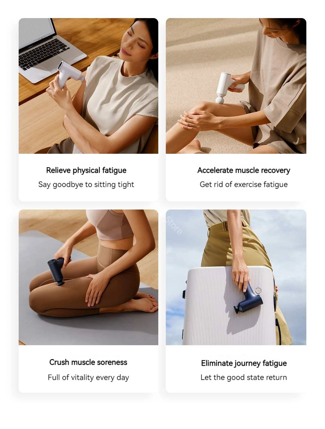 Xiaomi Massage Gun Mini 2 - XMFG-M353 (BHR9484GL) description image 7