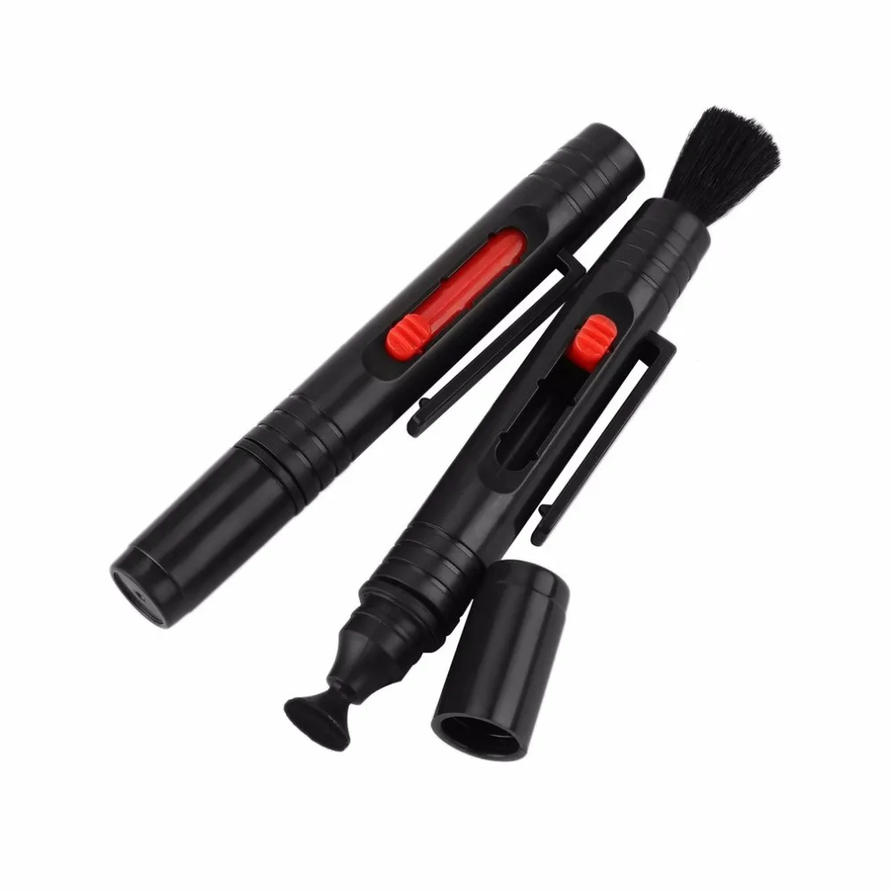 2pcs Onleny Camera Lens Cleaning Pen Portable Dust Cleaner Brush Kit