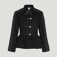 Adidas véritable trèfle femmes nouvelle veste de taille bourgeon de fleur de style chinois KR5068 4
