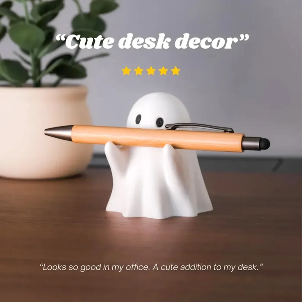 Spooky Ghost Pen Holder 5