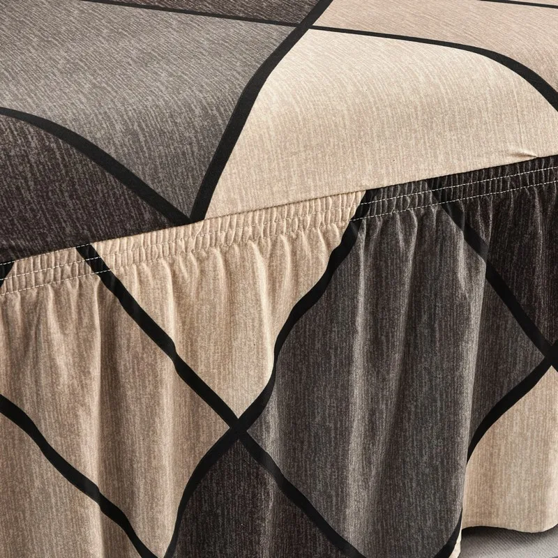 geometric printed seat sofa skirt sofa cover sofa protector stretch slipcover  couch cover corver sofa cover 5