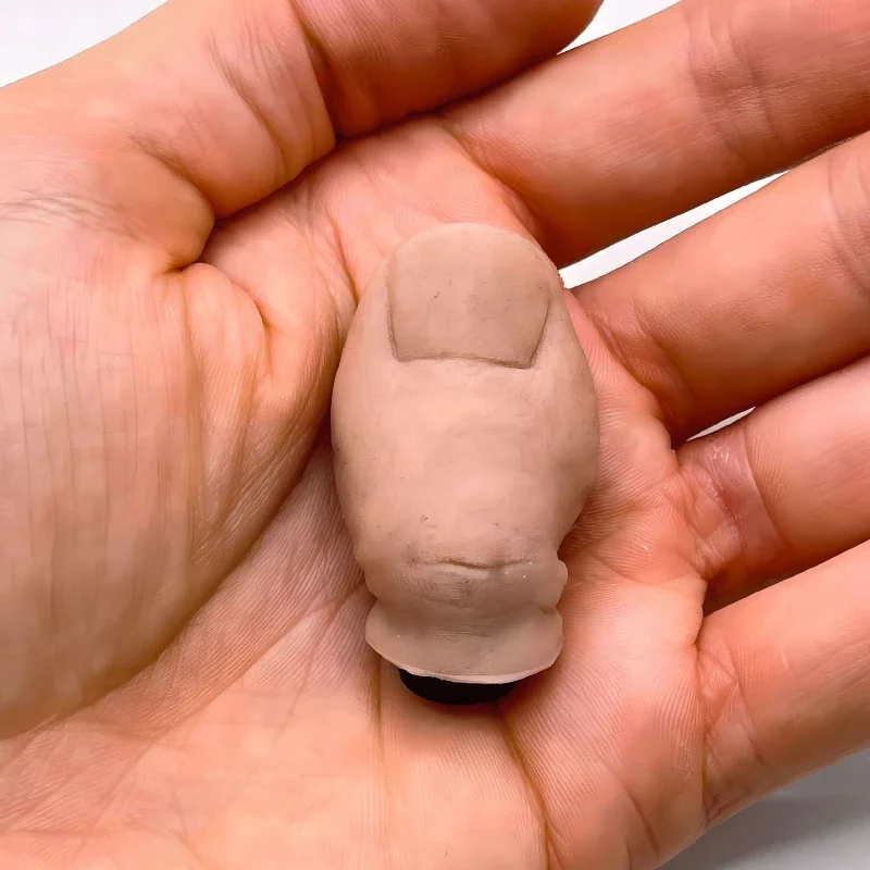 5/10Pcs Creative DIY Spoof Funny 3D Thumb Shoe Big Toe Sandal Decor Accessories Rubber Decorations Big Toe Shoe Buckle for Shoes