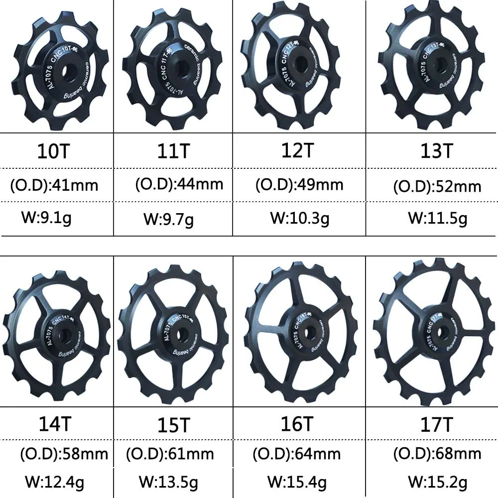 10T 11T 12T 13T 14T 15T 16T 17T MTB Road Bike Rear