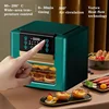 Air Fryer Oil-Free Household Intelligent 12L Large-Capacity Multi-Function Electric Fryer Oven Led Touch Screen Fryer 110V/220V 4