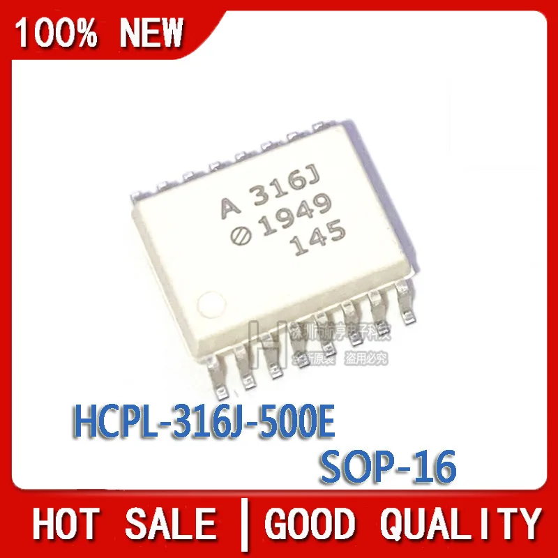 

10PCS/LOT 100% NEW HCPL-316J-500E HCPL-316J SOP-16 Chipset