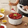 220V 3L Electric Hot Pot Non-stick Multi Cooker Food Cooking Machine Frying Pot Cooking Appliances Hotpot 3