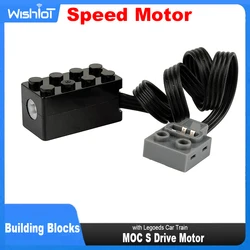 Enhanced Motor Speed Controller with Forward/Reverse Function and Adjustable Torque for Building Block Assemblies (2PCS)