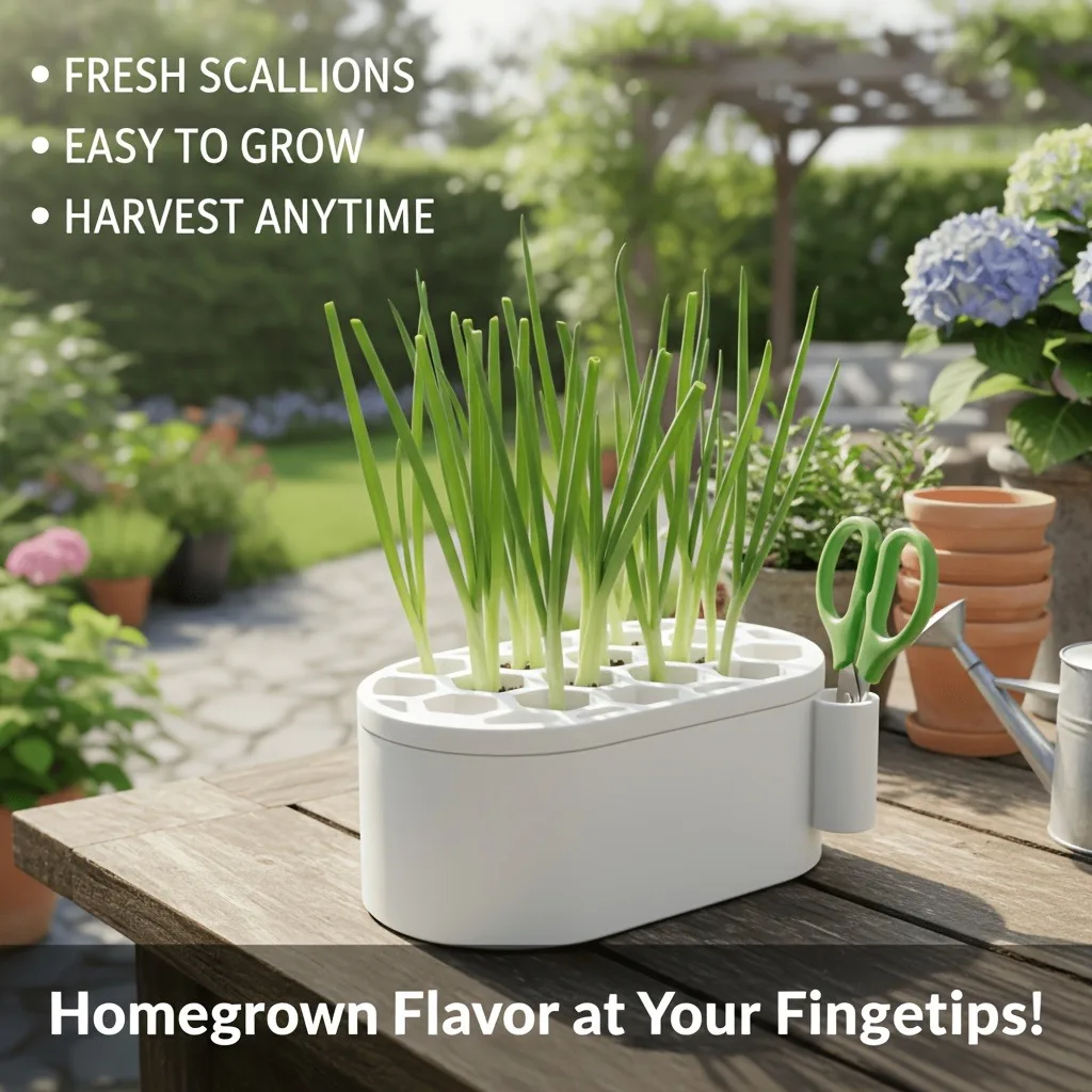 Hydroponic Pot for Scallions And Garlic