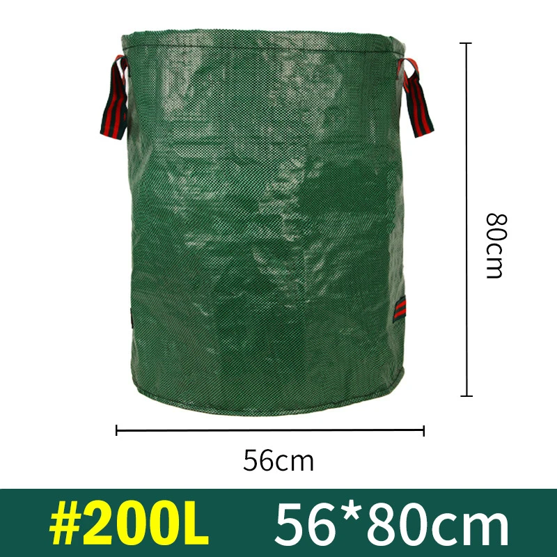 ตัวเลือกสินค้า ถุงเก็บขยะสวนขนาดใหญ่ ใช้ซ้ำได้ กันน้ำ 60L-500L