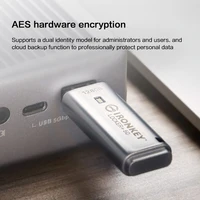 Kingston IronKey Locker+ 50 Type-A USB Flash Drive 32GB 64GB 128GB USB 3.2 Gen 2 Flash Drive Original Pen Drive for Computer 5