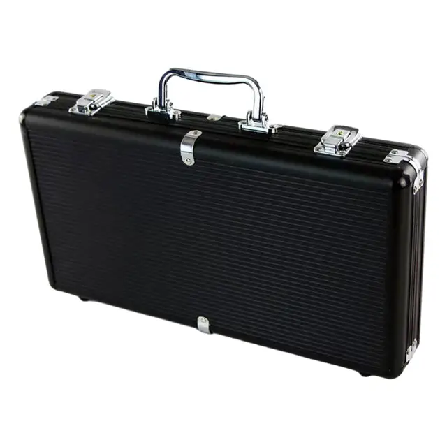 Set Fiches Poker HEITOK - 500 Pezzi Numerate, 11.5g, Con Custodia In Alluminio E Accessori - Foto 9