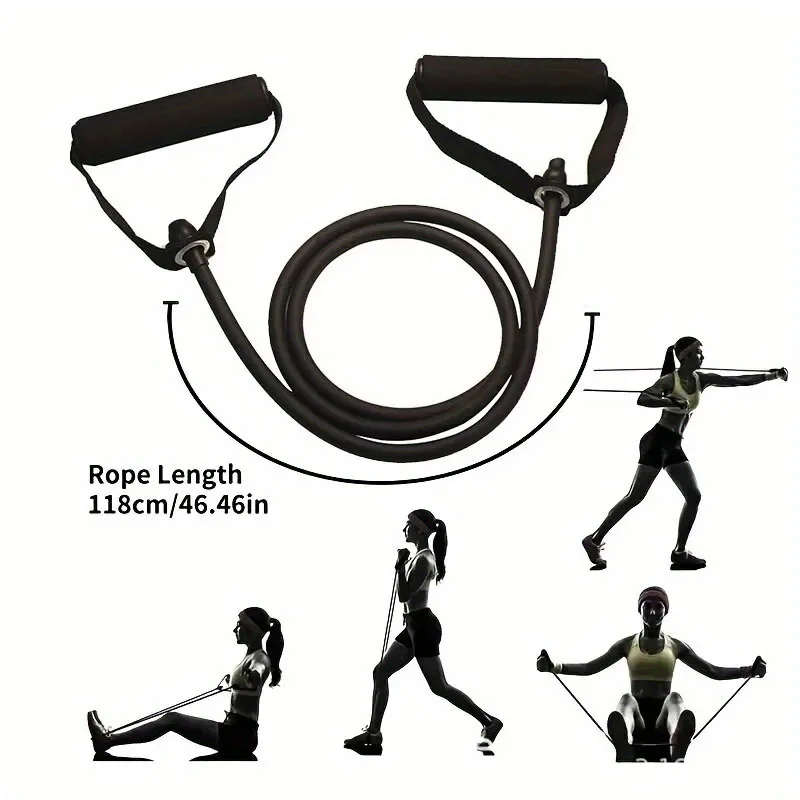 Enhanced Resistance Bands with Handles – Premium Exercise Bands for Strength Training and Home Workouts