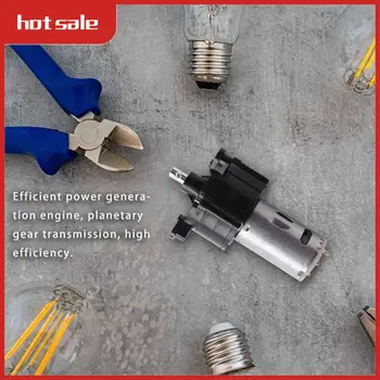 A33R-Wind เครื่องกําเนิดไฟฟ้าไฮดรอลิกมือหมุนไดนาโม Miniature Hand Crank พลังงานฉุกเฉินไดนาโมมอเตอร์ 1