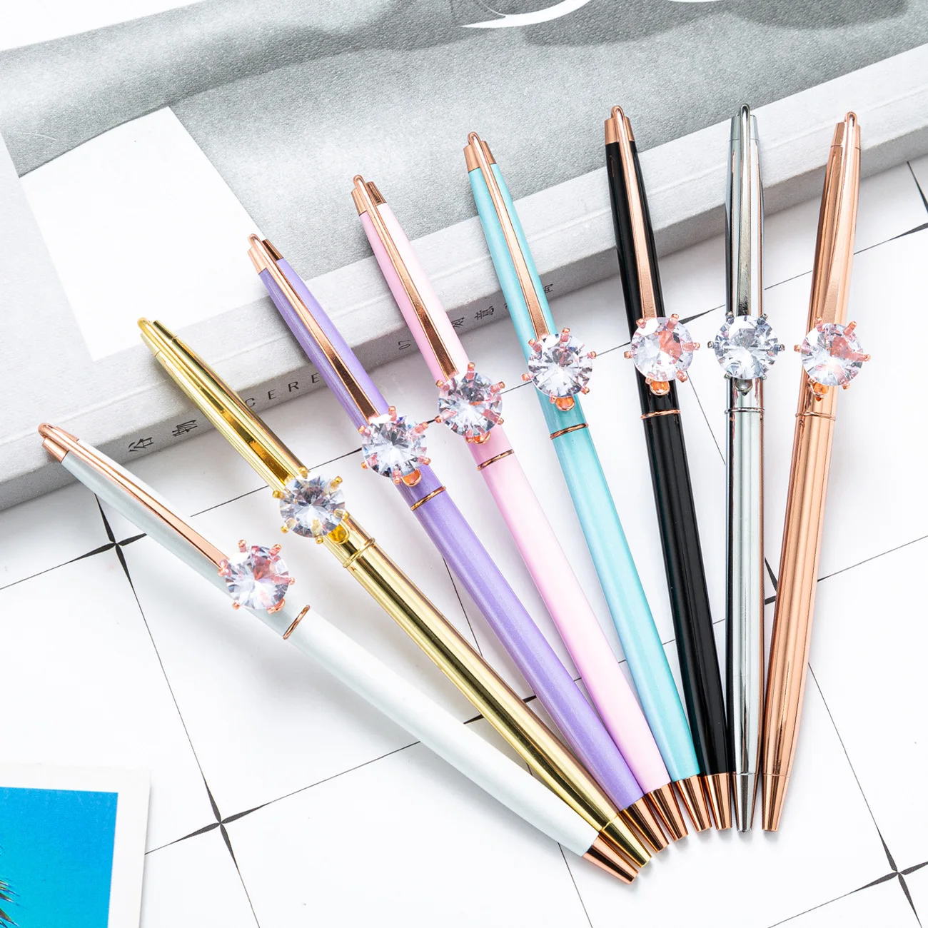 

16 шт., ручка с металлическим стержнем диаметром 1,0 мм