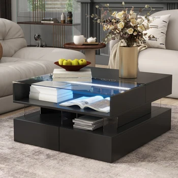 Square Lift‑Top Coffee Table 1
