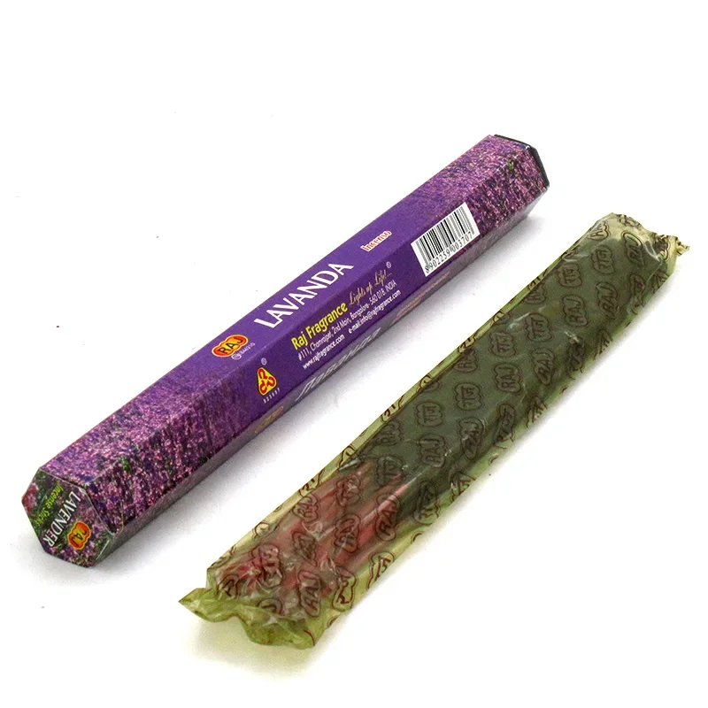 Lavender Incense Sticks with Sandalwood & Jasmine Aromatherapy Fragrance