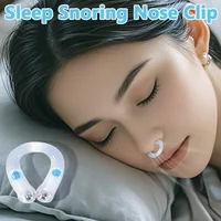 Anti-Snoring Nose Clip Nasal Breathing Dilators Sleep Explosion Bead Snore Stopper Increase Sports Air Intake Improve Sleeping 1