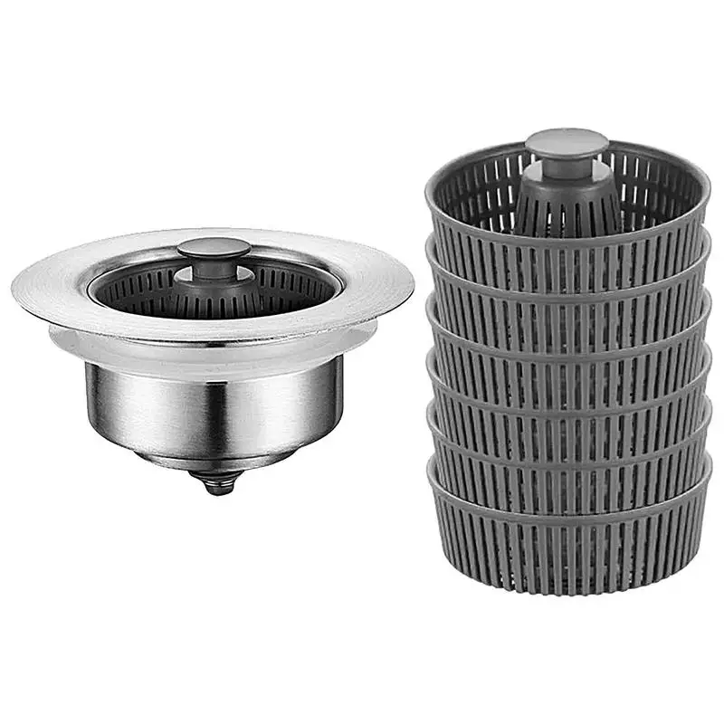 

Sink Strainer Mesh Filter Anti Blocking Sink Sewer Strainers Drain Basket Stainless Steel Food Catcher Drain Kitchen Accessories