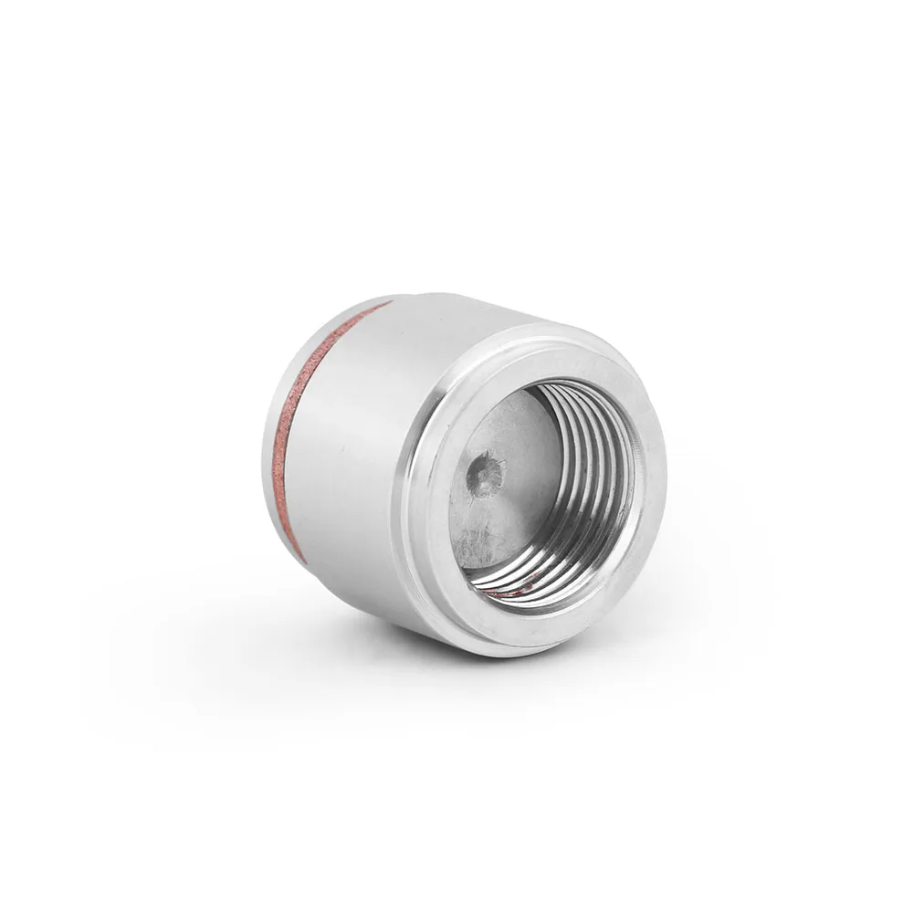 O2 Sensor Bung Stainless Steel Oxygen Mounting Bungs and Plugs Adapter M18 x 1.5 Thread Exhaust Weld in Bung With 2