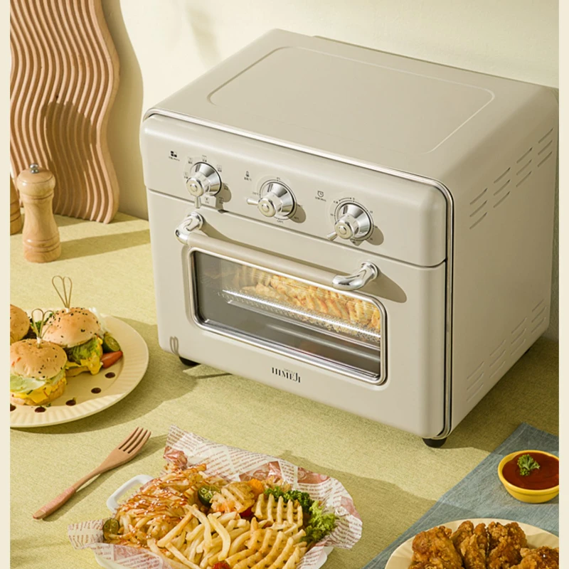 Mini Oven Household Small Toaster Oven Baking Retro Intelligent Automatic  Multi-function - Tool Parts - AliExpress