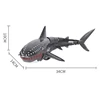 RC Lighted Shark Toy, 2.4G Wireless For Kids, Pool Water Boat Toy Includes 2 Batteries 6