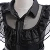 Wednesday Cosplay For Girls Costume Movie Addams Dresses for Girl Kids Mesh Party Dresses Halloween Carnival Costumes 4-12Yrs 5