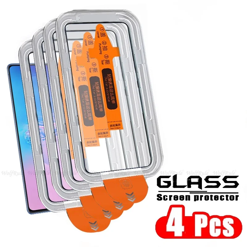Premium Tempered Glass Screen Protector for Samsung S10 Lite - 9H Full Dust-Free Protection