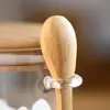 Leakproof Storage Glass Jar with Bamboo Lid Transparent Coffee Bar Station Organizer Moisture Proof 5