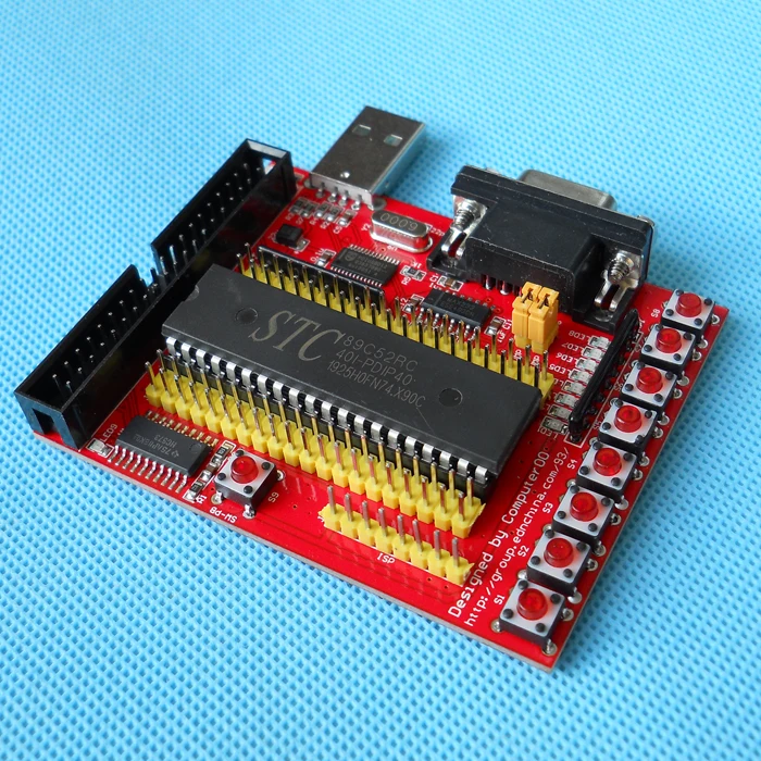 

USB Development Board 51 Single Chip Microcomputer Learning Board STC Experimental Board
