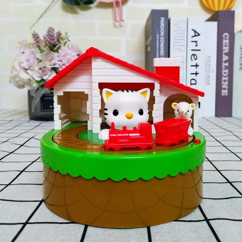 NEW Electronic Piggy Bank Cute Mouse And Cat Money Box With Music Coins Saving Box Desk Toy For Kids Birthday Christmas Gift 3