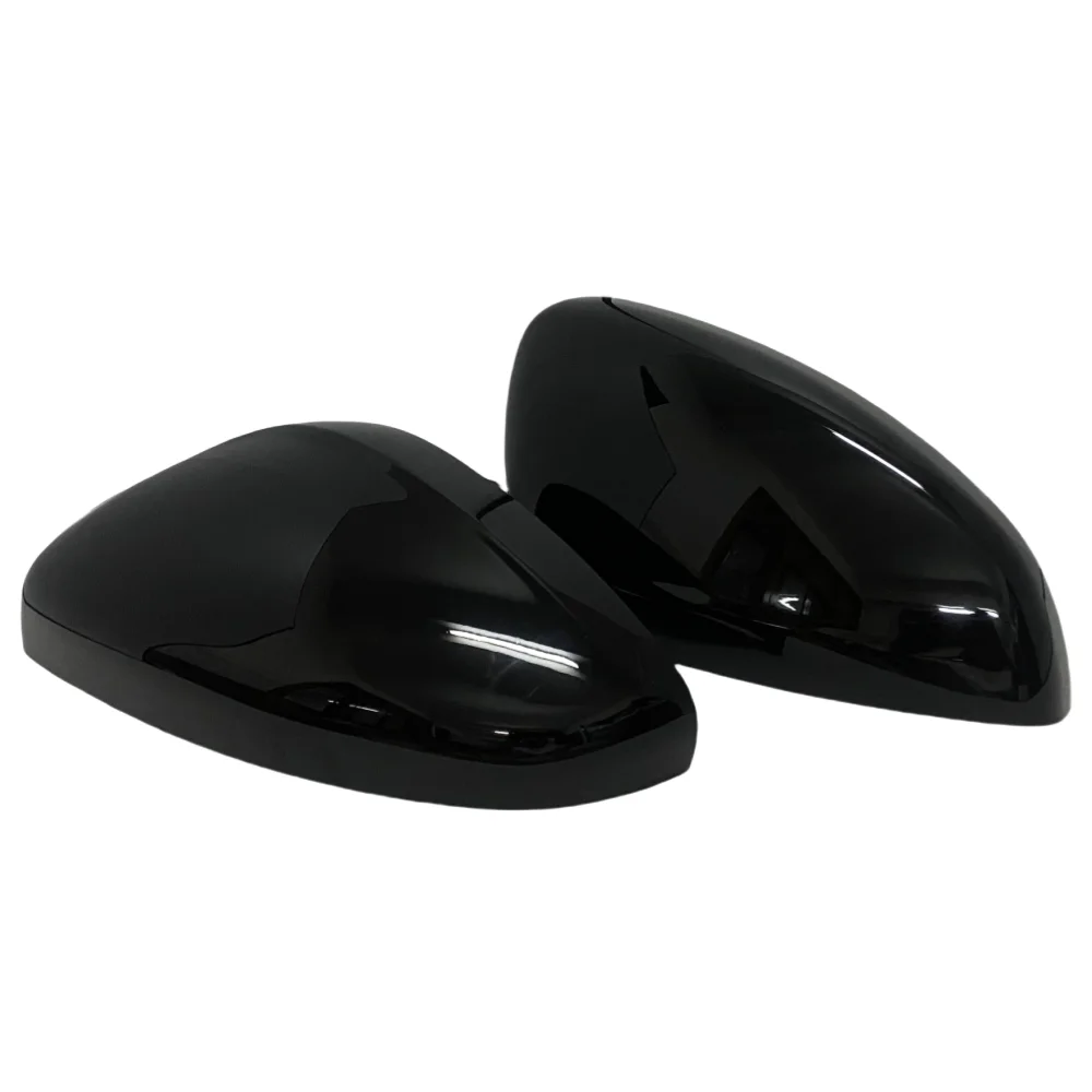 푸조 308 MK2 2014-2022 자동차 교체 백미러 사이드 미러 커버 윙 캡 외부 도어 후면보기 케이스 트림 글로시 블랙