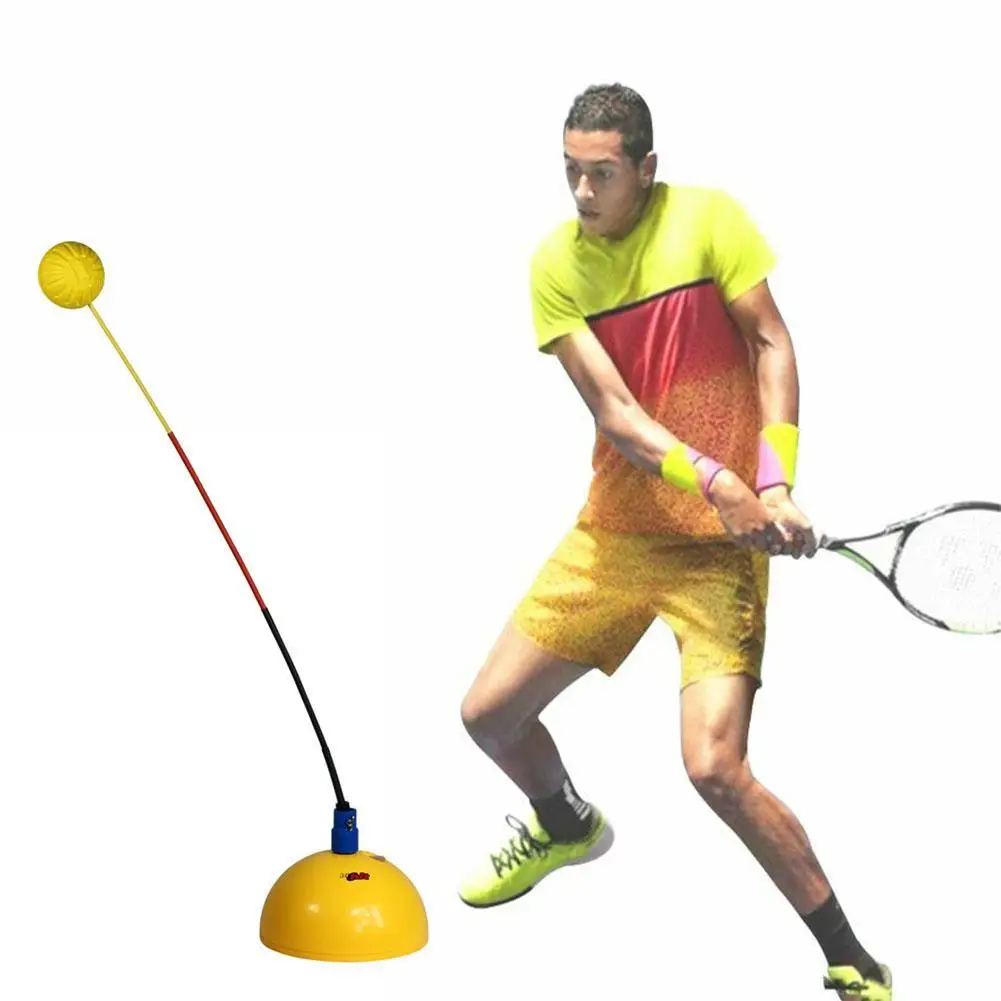 

Tennis Grip Tennis Trainer Tennis Overgrip Trainning Practise Accessories Single Child Adult Swing Power Training Rope Trainer