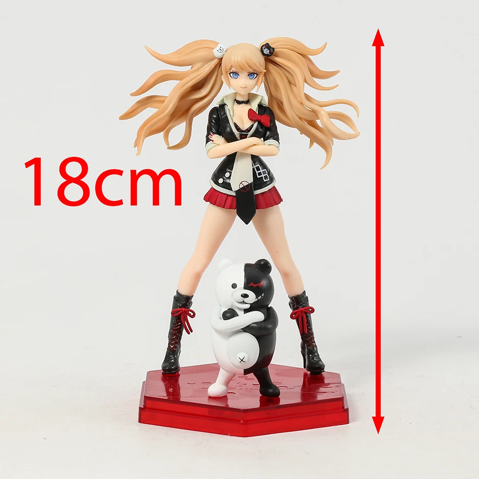 Danganronpa Junko Enoshima with Monokuma Collection Figure PVC