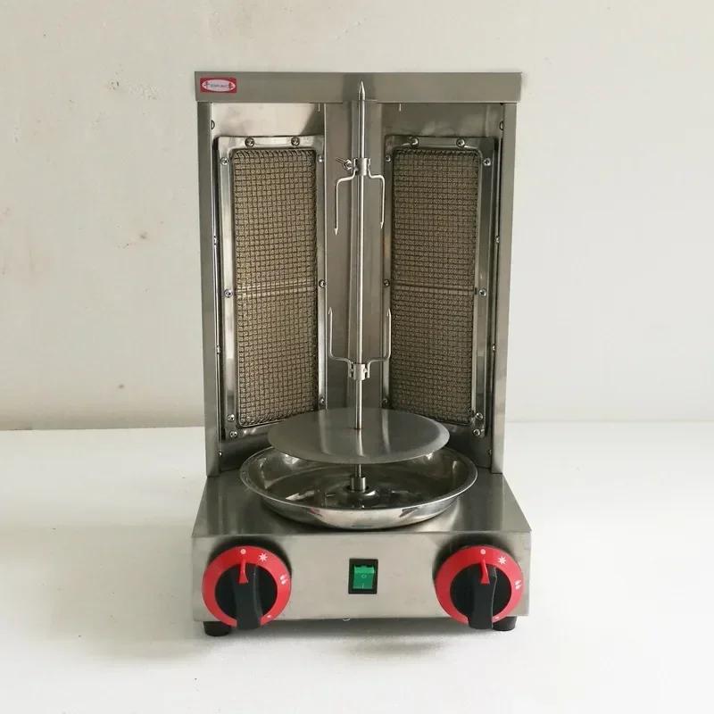 Middle East Barbecue Oven Commercial Gas Automatic Rotation Chicken Roaster Turkey Barbecue Plate Small Brazil Plate
