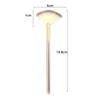 5pcs Fan Brushes Facial Brushes Soft Makeup Brush Cosmetic Applicator Tools Wooden Handle and Soft Fiber for Glycolic Peel Mask 2
