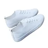Pu Lace-up New Vulcanized Sneakers Solid Women's Shoes 2024 Hot Sale Round Toe Spring/autumn Dad Shoes Low-heeled Sports 6