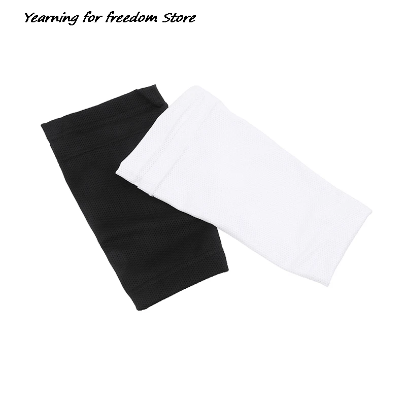 Sports Soccer Shin Guard Pad Sleeve Sock Leg Support Football Compression Calf Sleeve Shinguard Adult Teens Children 1 Pair shin guard pads soccer shin guards