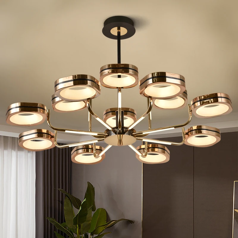 

Modern LED Chandelier Living Dinning Room Bedroom kitchen Light Color Changeable Ceiling Chandeliers Lamp Home Decor Lighting