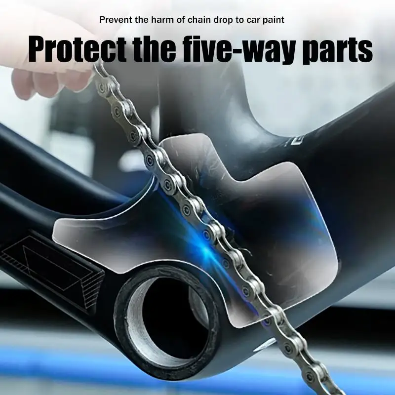 Bicycle Frame Scratch-Resistant Protective Stickers