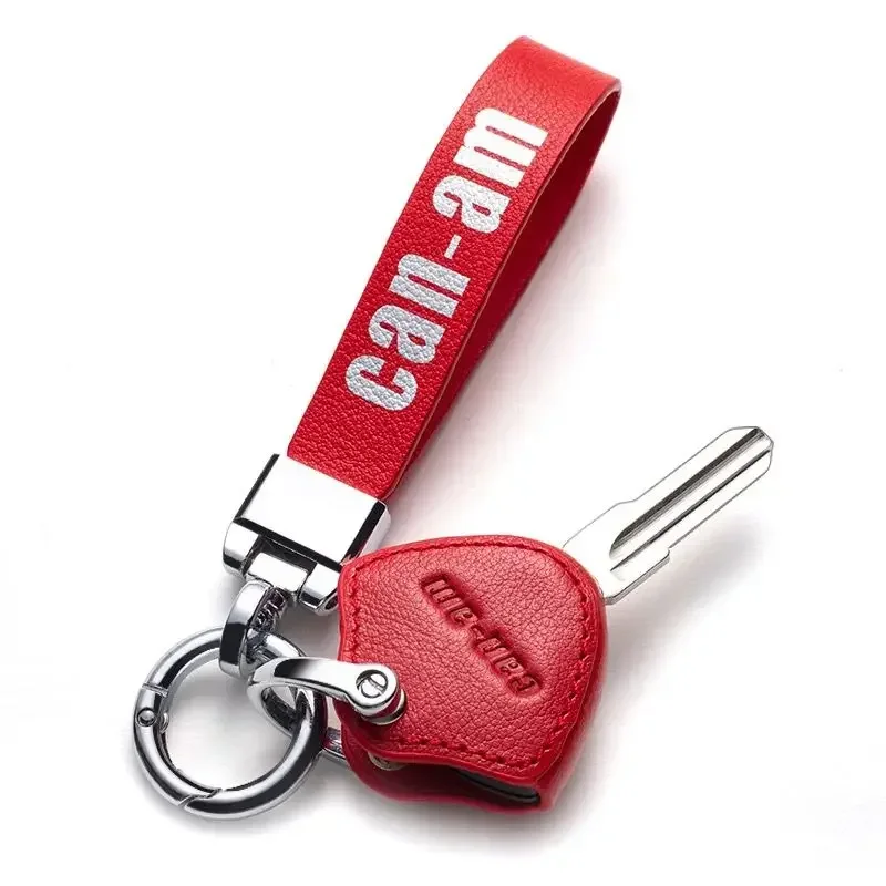Motorcycle Key Case Cover Protector with Keychain - Premium Accessories