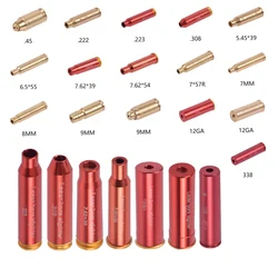 Tactical Red Laser Bore Sight 9x19mm 12GA 20GA .308 .223 .40 .45 5.45x39 7.62x54R 7.62x39 8x57JR For G 17 AK47 Remington 870
