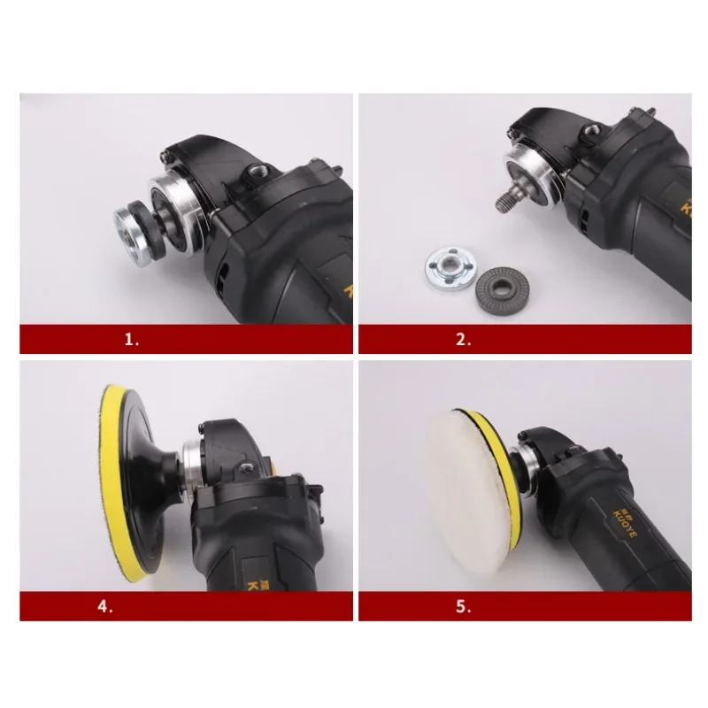 Car Polishing Sponge Pads Kit for Auto Motorcycle Removes Scratches