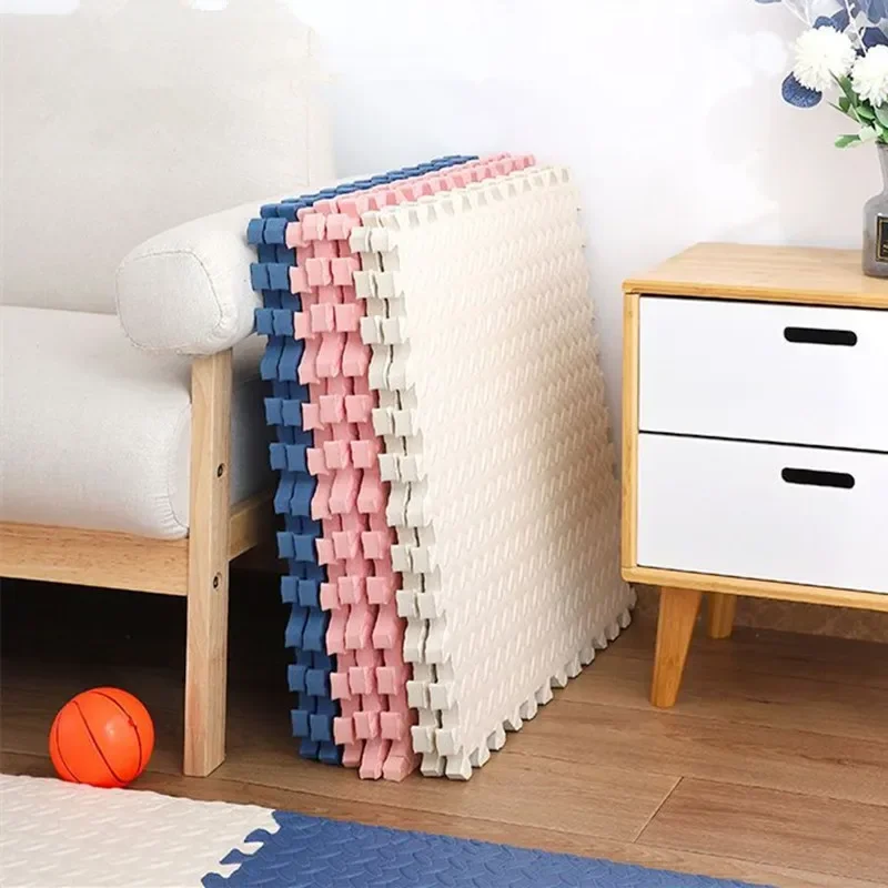 Baby Play Mat 12PCS Thick 1.2cm Tatame Playroom Floor Noise Puzzle Crawling