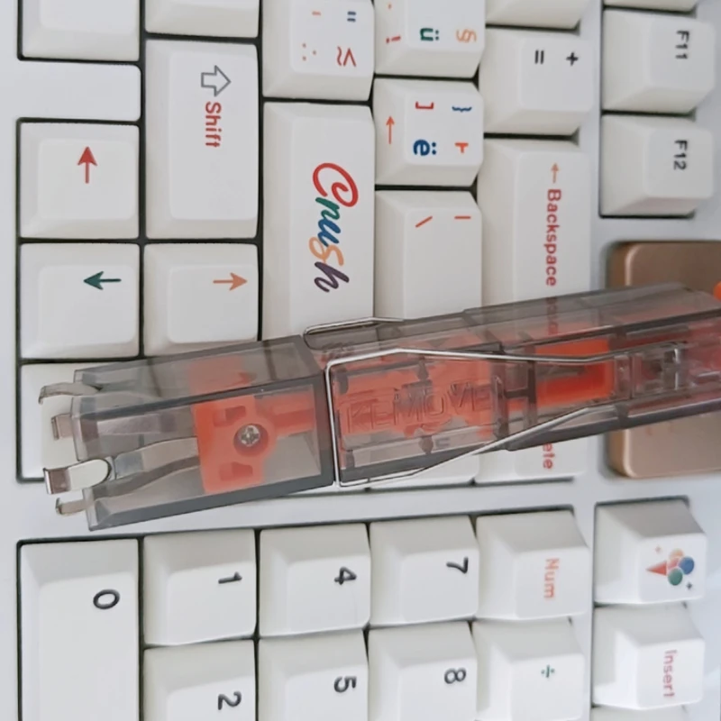 KEMOVE P10-V1 2-in-1 스위치 키캡 풀러 축 오프너 샤프트 핫스왑 제거 세트 기계식 키보드 클리너 맞춤형 도구