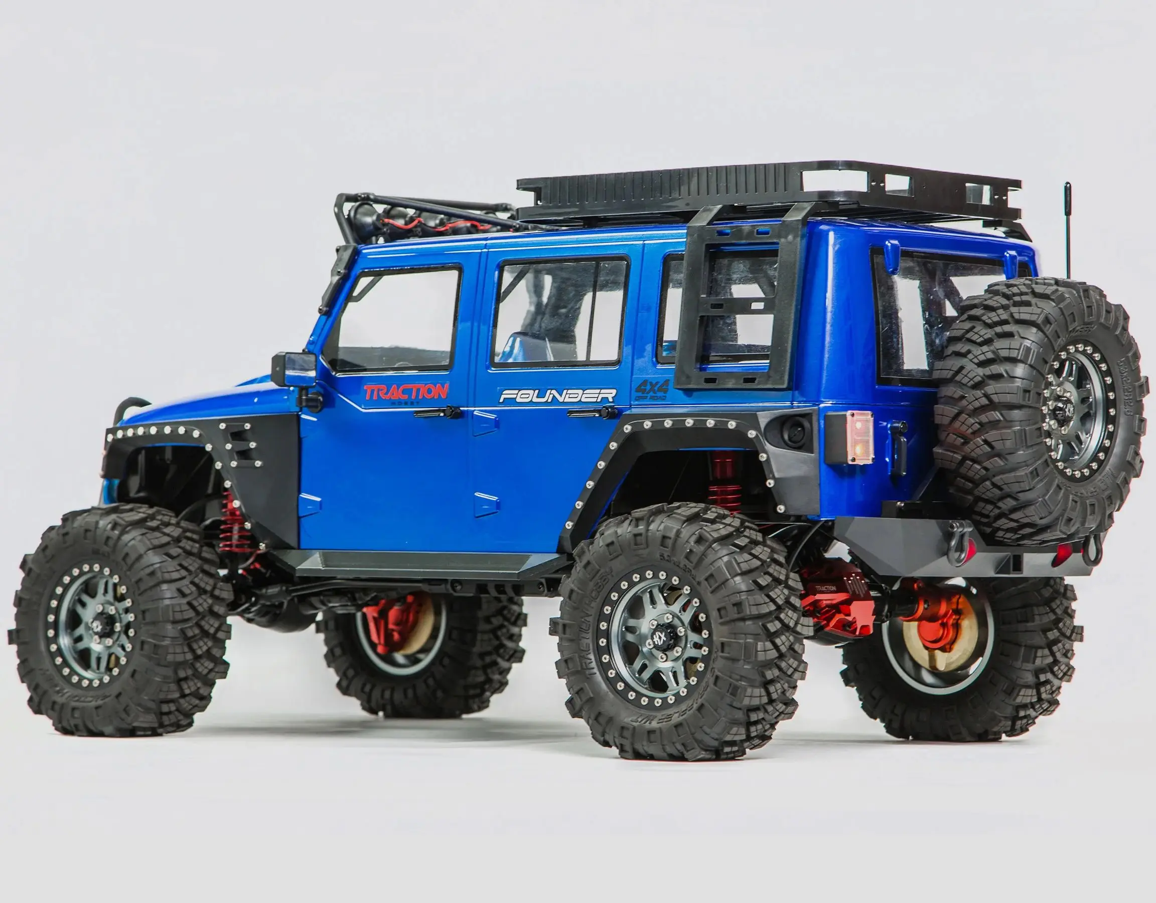 1:8 FOUNDER Pro, Blue Founder Crawler, Rock Road Car, FS GT5 RC