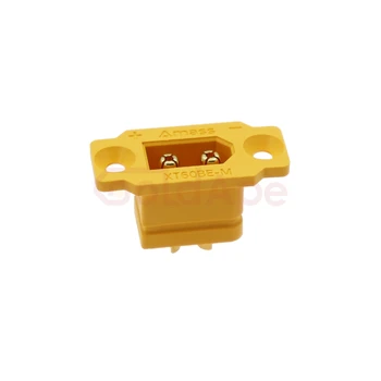 Amass XT60BE-M ขั้วต่อแบตเตอรี่ XT60 ปลั๊ก Gold-plated XT60 ติดตั้ง Connector ซ็อกเก็ตสีเหลืองหรือ XT60H-F ชาร์จได้อย่างรวดเร็ว 6